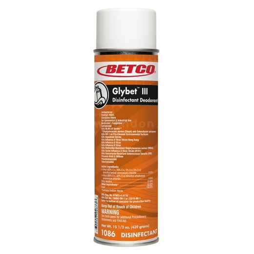 DISINFECTANT GLYBET CITRUS 14OZ 12/1 (CS) - Ammonium Chloride